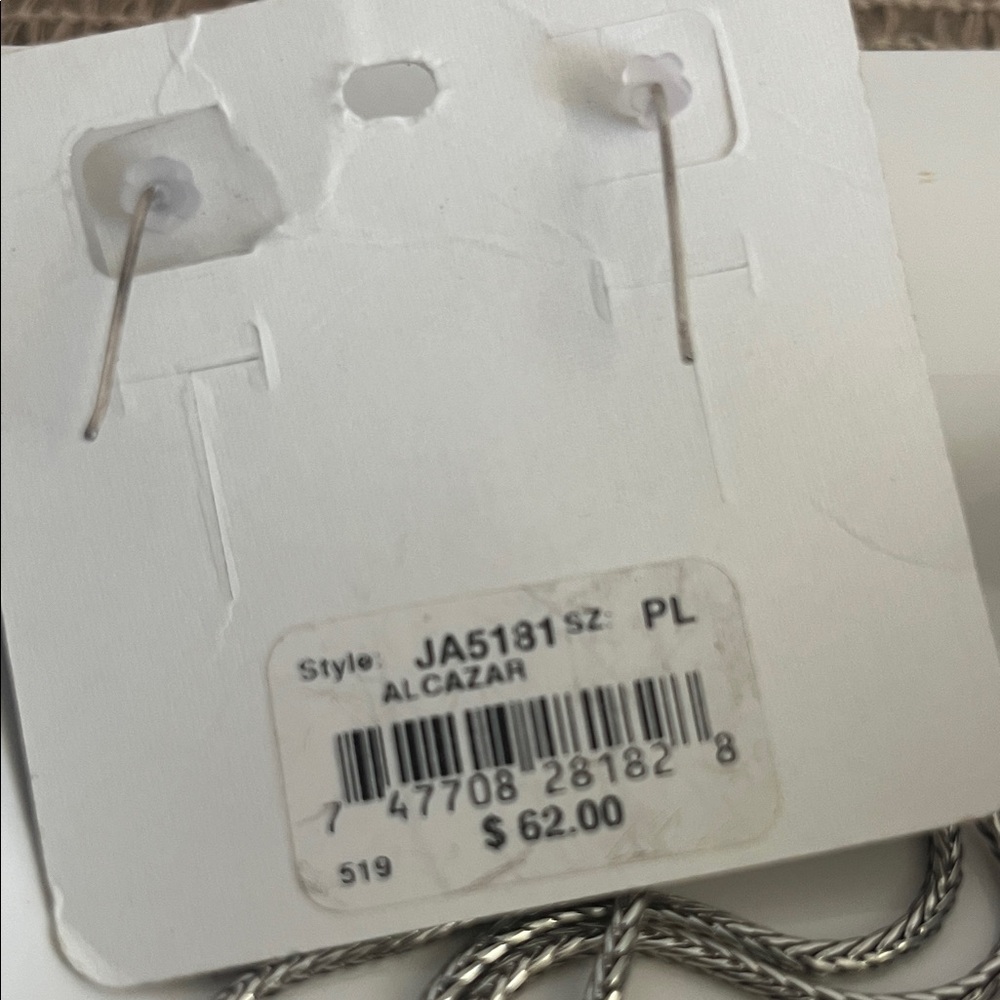 โจ Elegant Brighton Silver Heart Tassel Necklace โจ - Picture 5 of 6